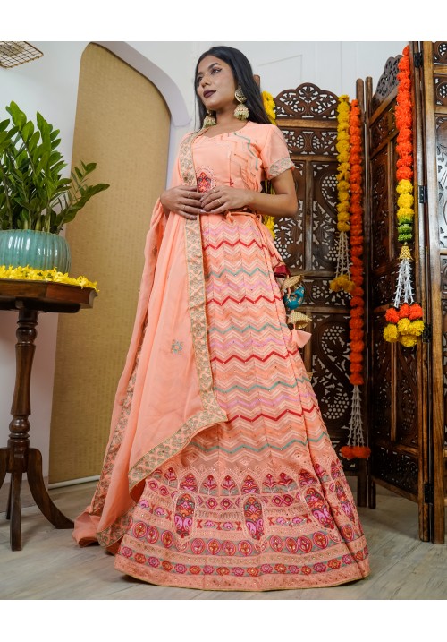 Star Gazing Embroidered Lehenga Set!